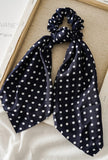 Polkadot Ribbon Hair Scrunchie 4 Colors