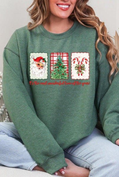 Most Wonderful Time Graphic Sweatshirt
