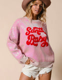 Santa Baby Sequin Sweater