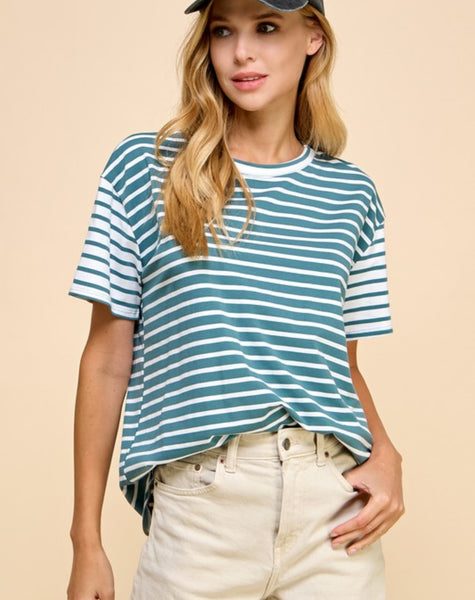 Pierson Top- Teal