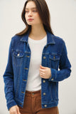 Soft Knit Denim Jacket