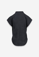 Wynn Suede Top Navy