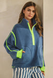 Neon Edge Pullover