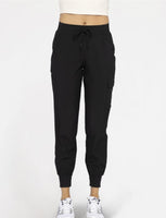 High Waisted Side Pocket Joggers