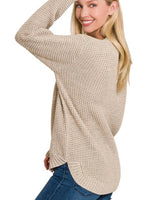 Favorite Sweater- Heather Gray