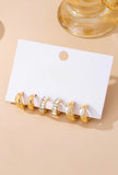 PEARL & BAGUETTE HUGGIE HOOP TRIO
EARRING SET