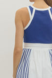 Gone Sailing Tank Dress- 1 Large Left