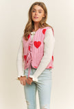 Quilted Hearts Vest