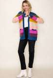 Sunset Striped Cardigan