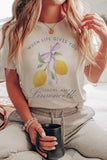 Make Limoncello Graphic Tee Ash Grey