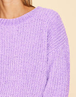 Orchid Chenille Sweater