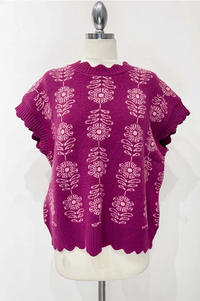 Berries & Cream Sweater