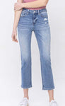 High Rise Slim Straight Jeans