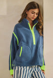 Neon Edge Pullover