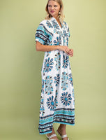 Sunburst Maxi Dress