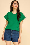 Double Dutch Top Kelly Green