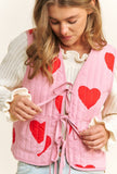 Quilted Hearts Vest