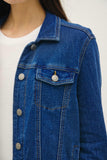Soft Knit Denim Jacket