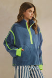 Neon Edge Pullover