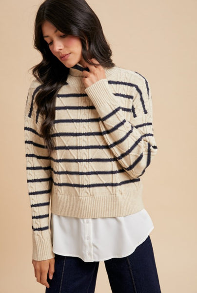 Twofer Sweater Top