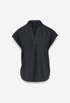 Wynn Suede Top Navy