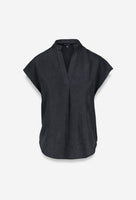 Wynn Suede Top Navy