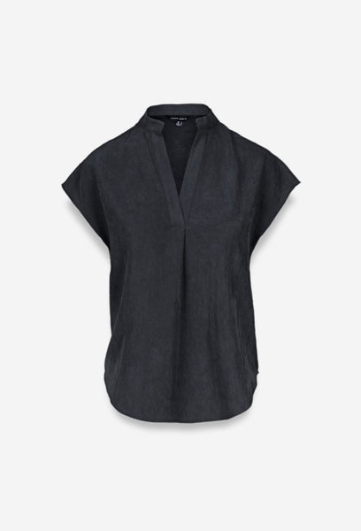 Wynn Suede Top Navy