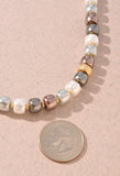 Two Tone Bead Necklace