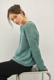 Fisherman Crochet Sweater