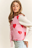 Quilted Hearts Vest