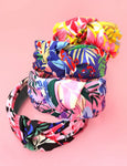 Floral Knotted Headband 4 Colors
