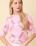 Pink Vines Top