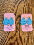 Clay Easter Egg Earrings- 8 Styles