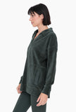 Corduroy Pullover Deep Forest