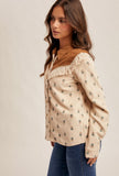 Cheyenne Corduroy Top