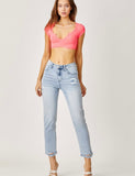 High Rise Slouch Jeans