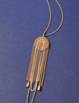 Chain Tassel Pendant Long Necklace