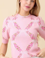 Pink Vines Top