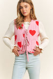 Quilted Hearts Vest