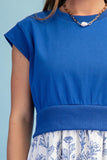 Blueberries Midi Dress