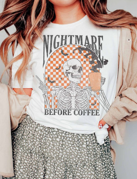 Nightmare Before Coffee Graphic Tee