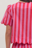 Scallops and Stripes Top