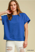 Indigo Studded Top