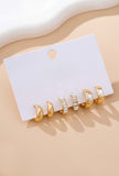 PEARL & BAGUETTE HUGGIE HOOP TRIO
EARRING SET