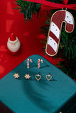 HOLIDAY CHRISTMAS TRIO EARRING &
ORNAMENT SET