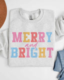 Restocked! Merry and Bright Sweatshirt