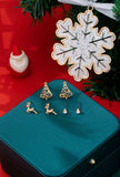 HOLIDAY CHRISTMAS TRIO EARRING &
ORNAMENT SET