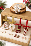 HOLIDAY CHRISTMAS TRIO EARRING &
ORNAMENT SET