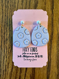 Clay Easter Egg Earrings- 8 Styles