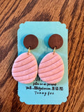 Clay Easter Egg Earrings- 8 Styles